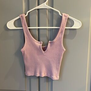 PacSun V-cut Ribbed Tank